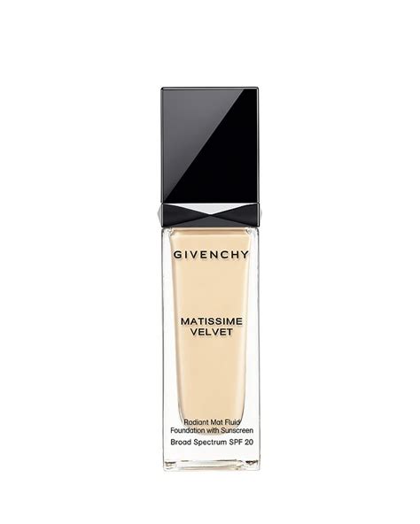 givenchy matissime velvet shades|Matissime Velvet Radiant Mattifying Fluid Foundation .